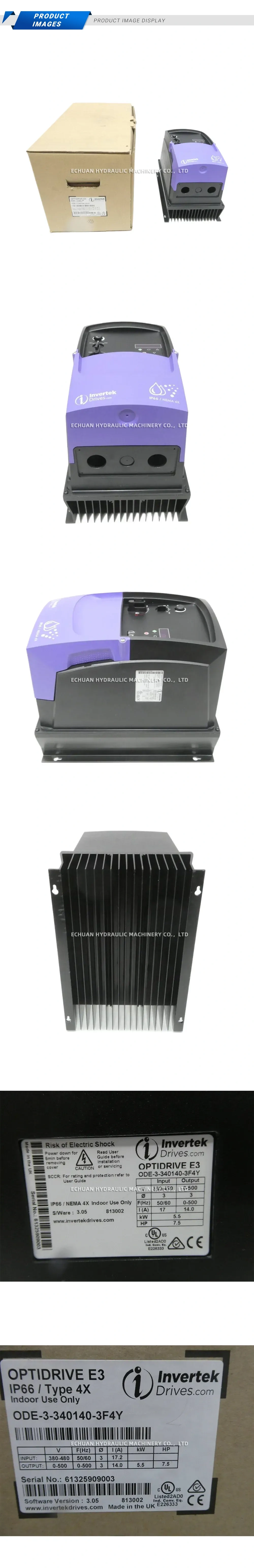 Invertek ODE-3-340140-3F4Y AC Drive / Variable Frequency Drive Description