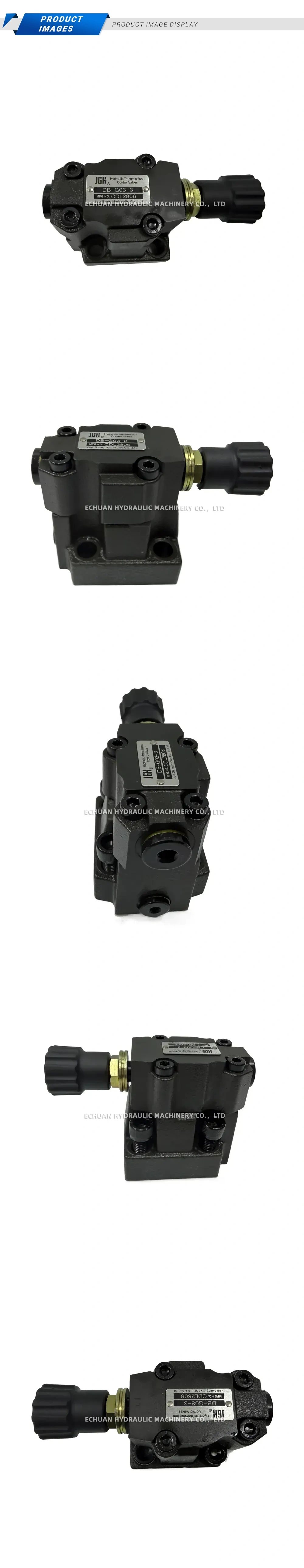 JGH DB-G03-3 Hydraulic Control Valve Description