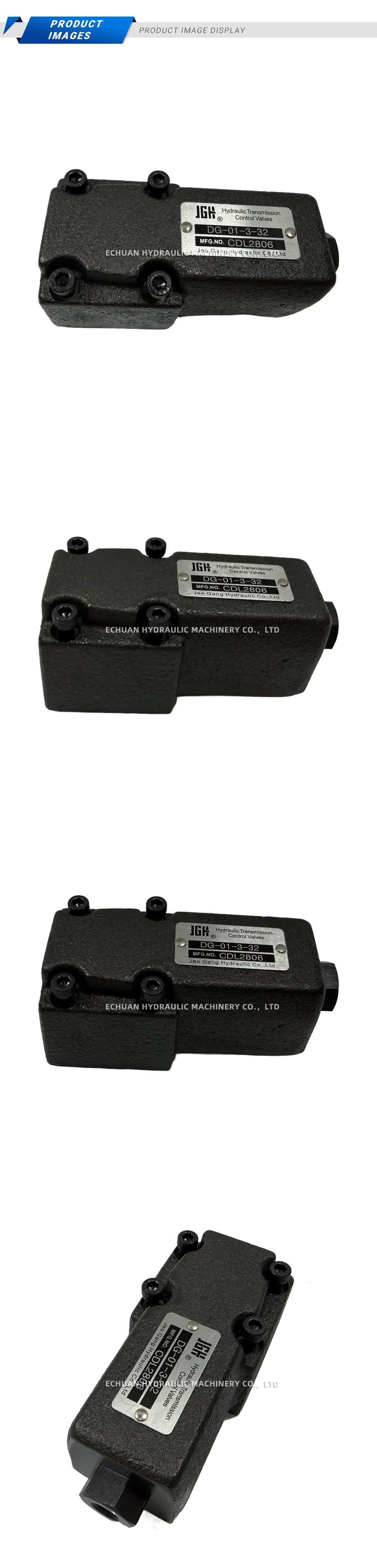 JGH DG-01-3-32 Hydraulic Control Valve Description