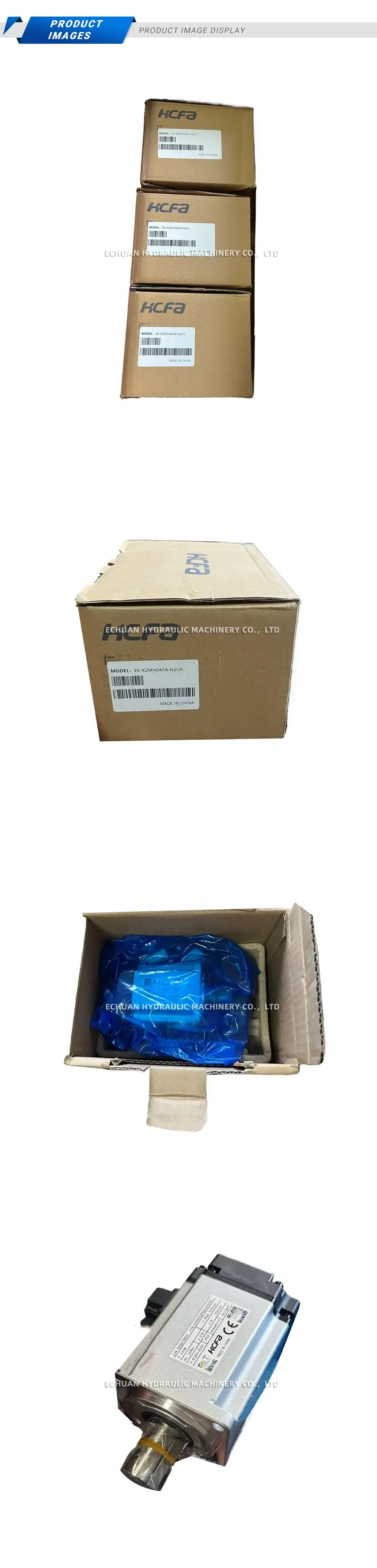 KCFA SV-X2MH040A-N2LN AC Servo Motor Description