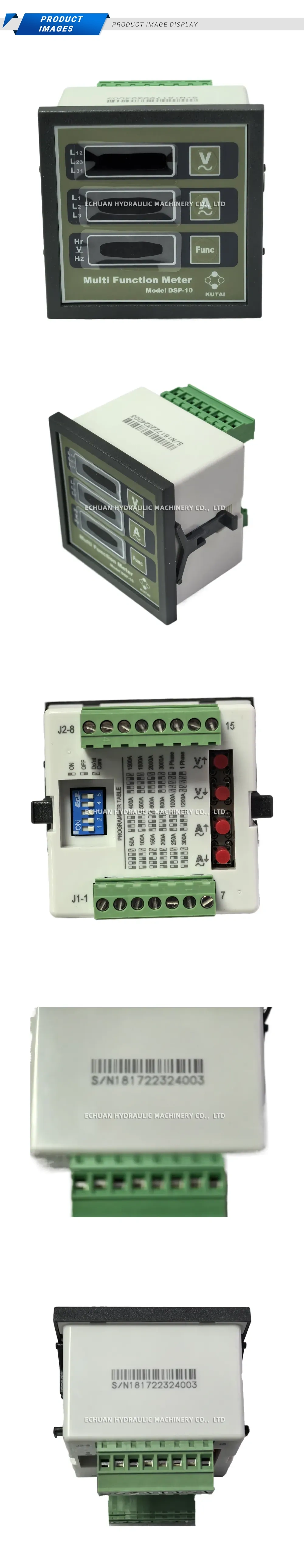 KUTAI DSP-10 Multi Function Meter Description