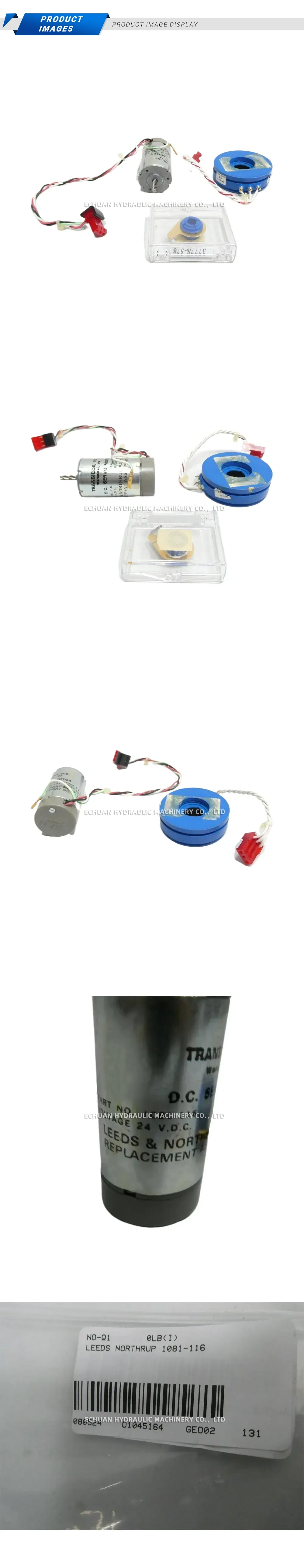 Leeds & Northrup 1081-116 DC Servo Motor Description