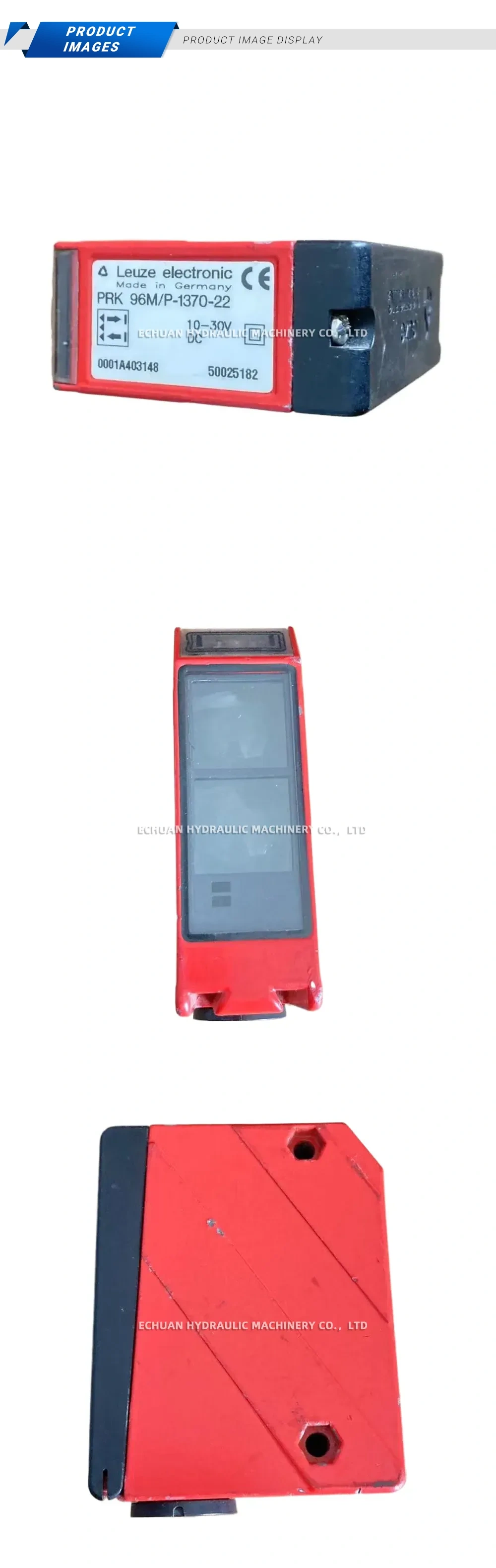Leuze PRK 96M/P-1370-22 Photoelectric Sensor Description