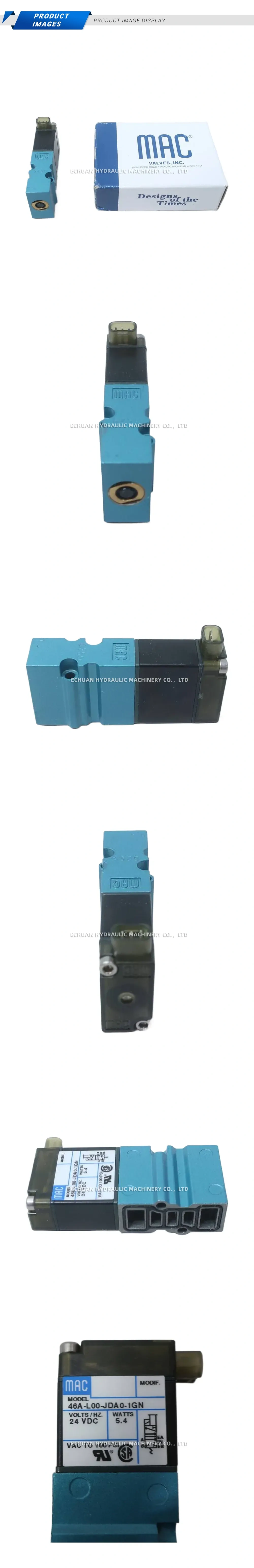 MAC 46A-L00-JDA0-1GN Solenoid Valve Description