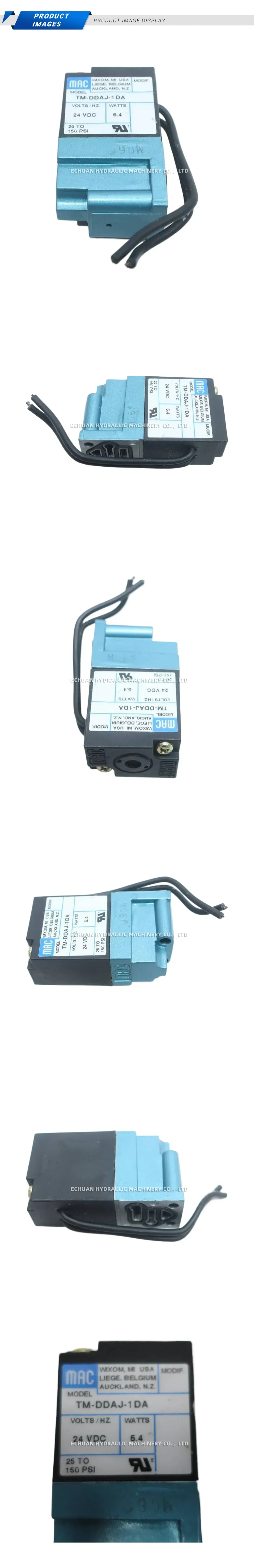 MAC TM-DDAJ-1DA Solenoid Valve Description