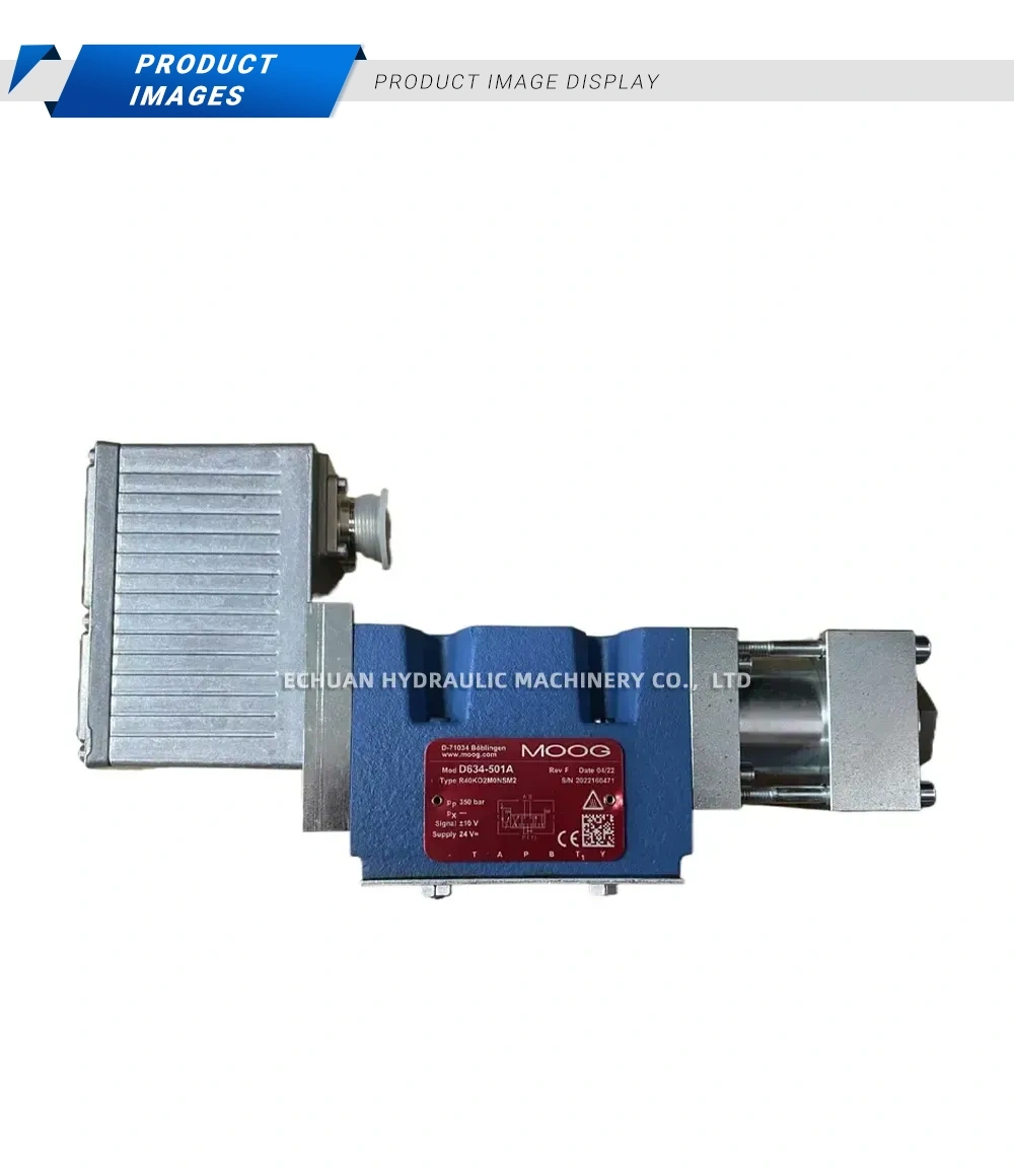 MOOG D634-501A Electrohydraulic Servo Valve Description