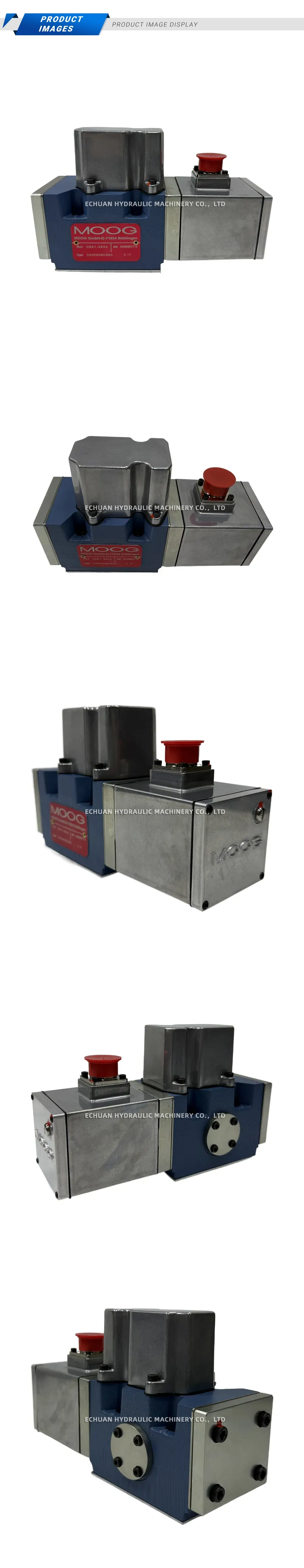 MOOG D661-393A Electrohydraulic Servo-Proportional Valve Description