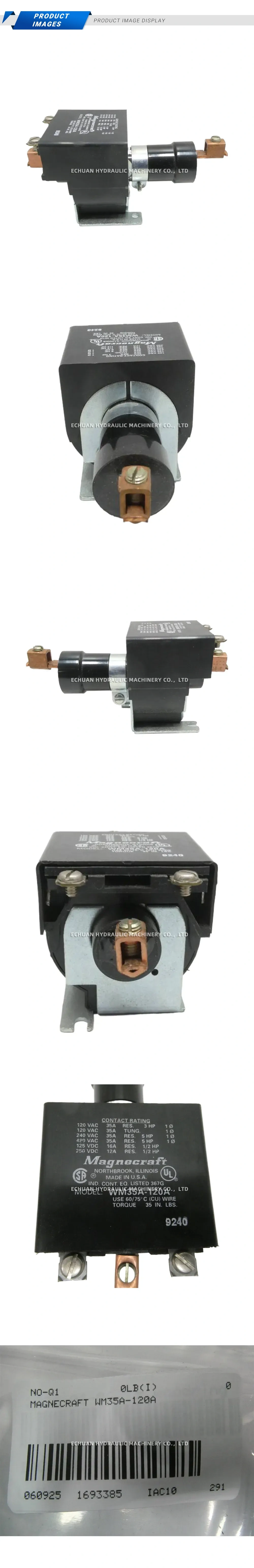 Magnecraft WM35A-120A Power Relay Description