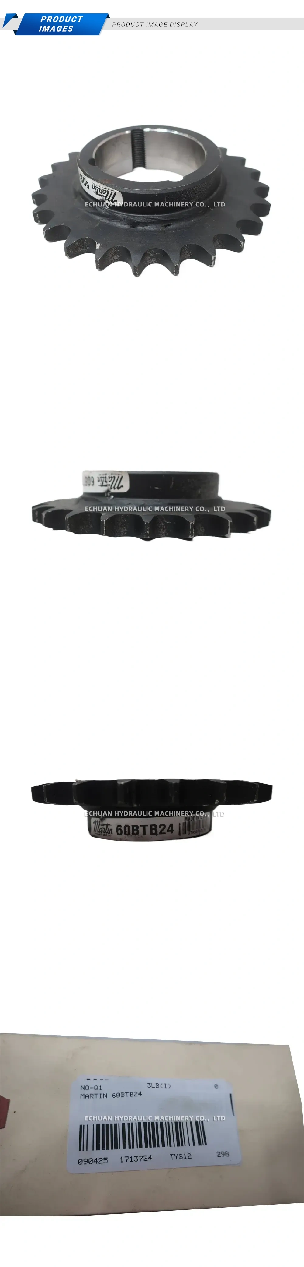 Martin 60BTB24 Taper Bushing Sprocket Description