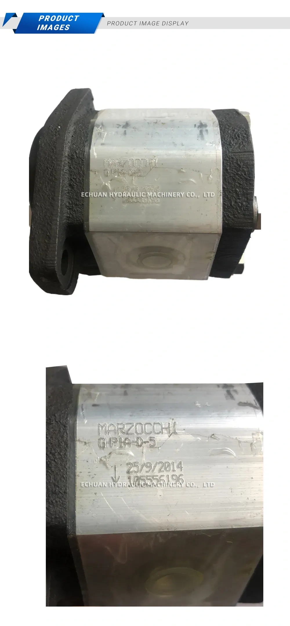 Marzocchi GP1A-D-5 Hydraulic Gear Pump Description