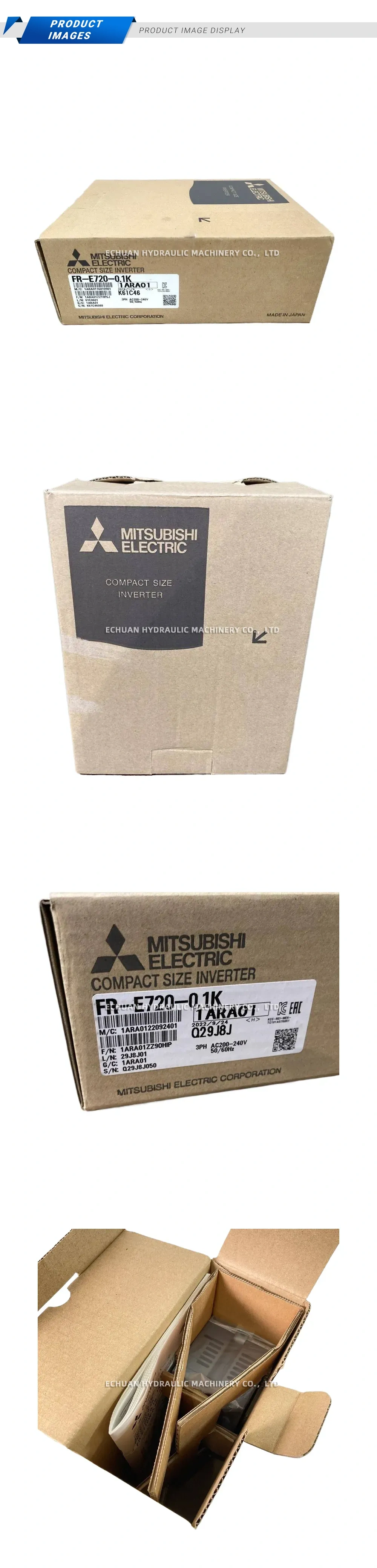 Mitsubishi Electric FR-E720-0.1K Compact Size Inverter Description