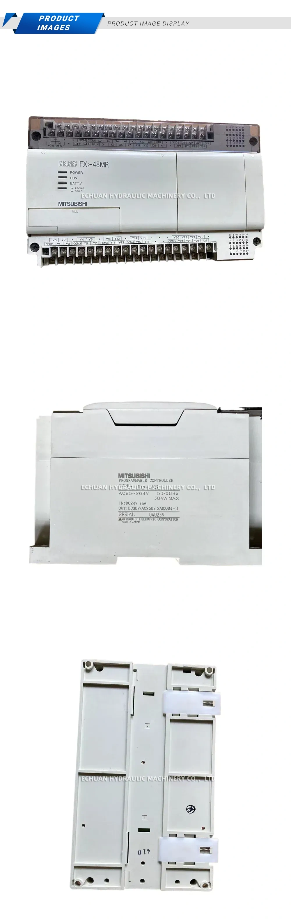 Mitsubishi FX2-48MR Programmable Logic Controller (PLC) Description
