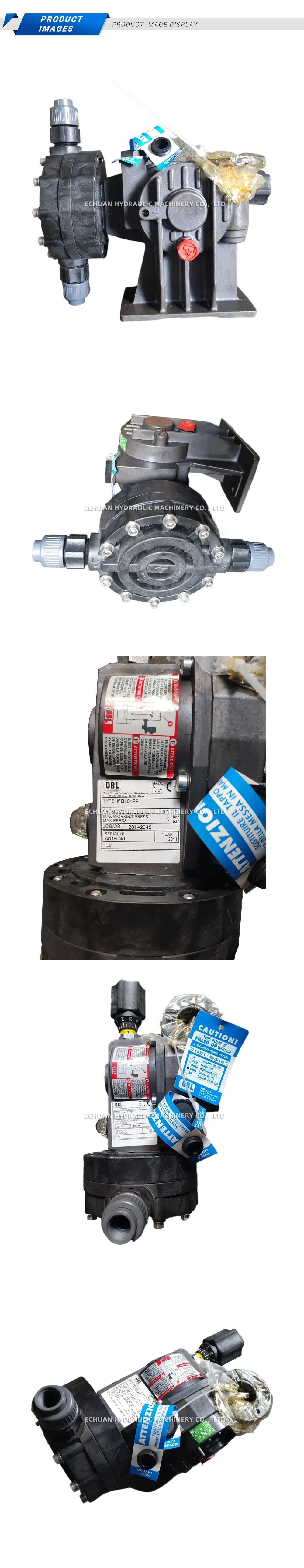 OBL MB101PP Mechanical Diaphragm Metering Pump (Dosing Pump) Description