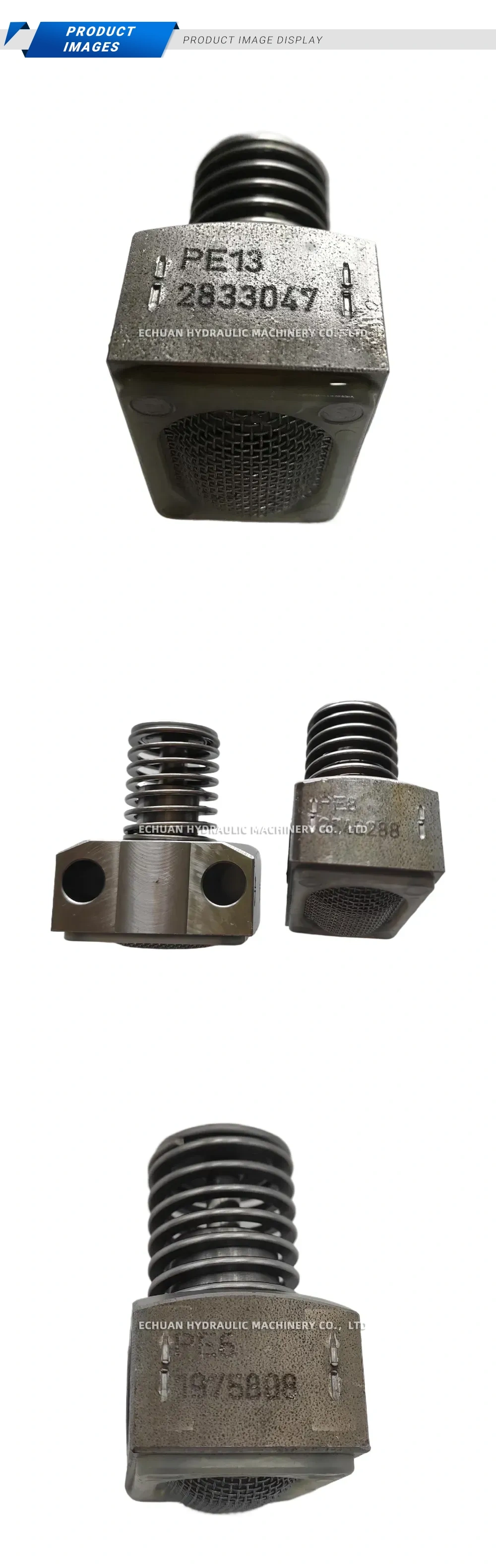 PE Series (PE6, PE8, PE13) Pneumatic Exhaust Silencer Description