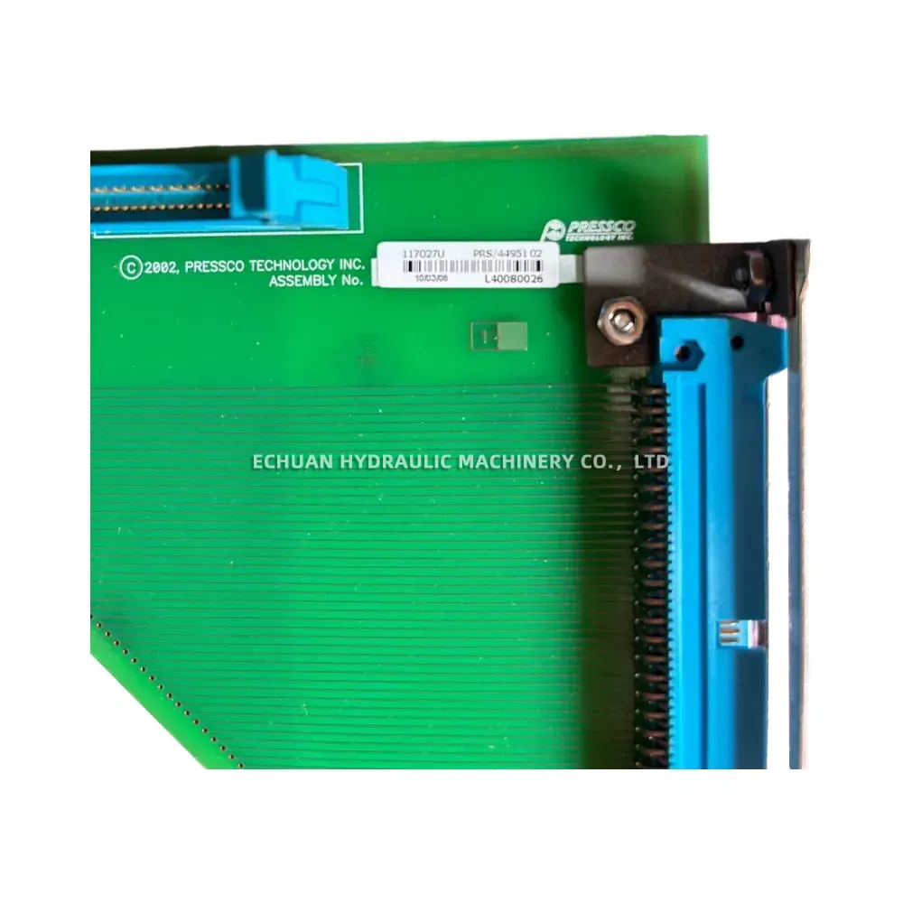 PRESSCO 117027U / PRS/44951 02; 128916A / PRS 51278 03B Machine Vision Inspection Control Card Set (PCI Board with Daughter Board)