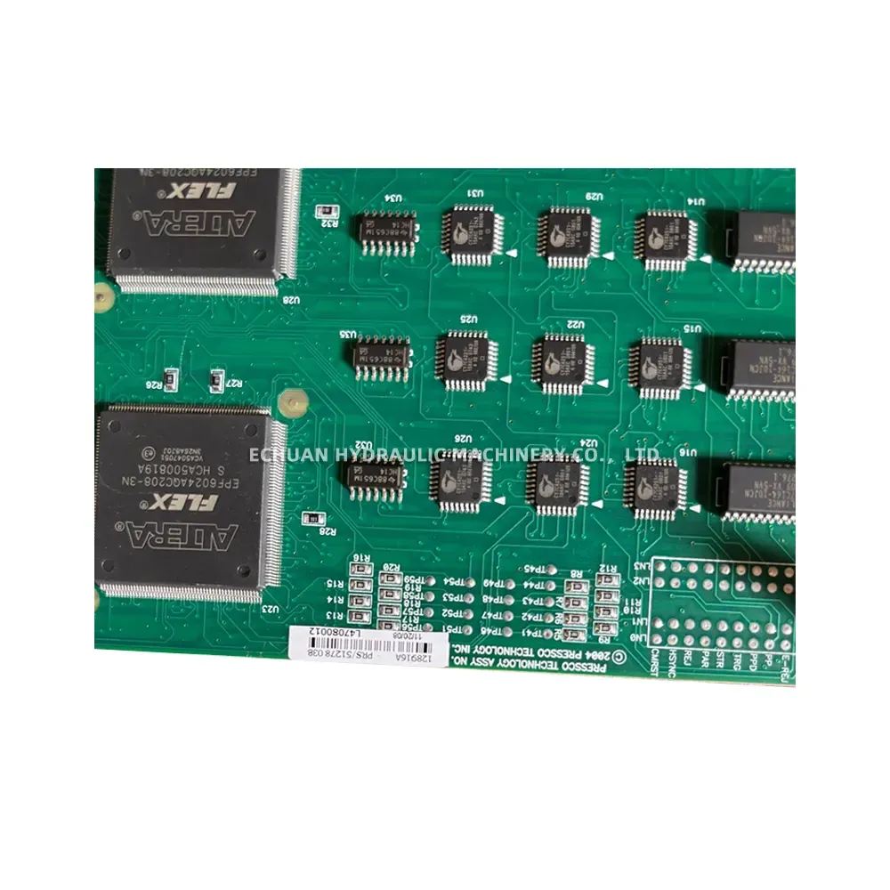 PRESSCO 117027U / PRS/44951 02; 128916A / PRS 51278 03B Machine Vision Inspection Control Card Set (PCI Board with Daughter Board)