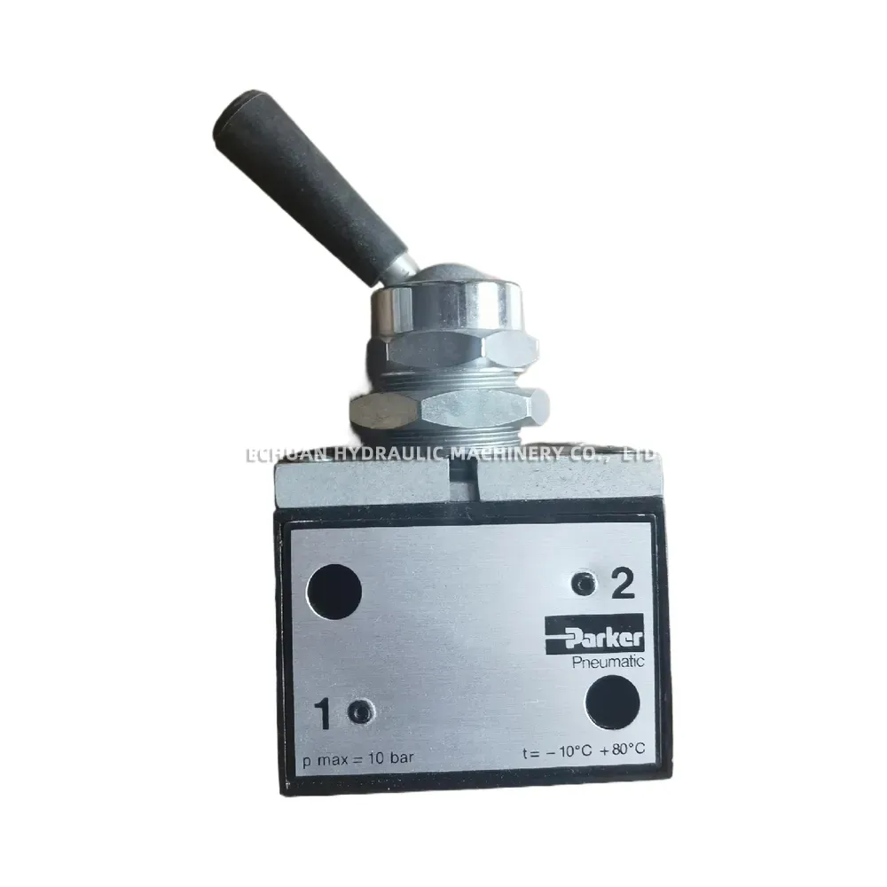 Parker B103L Pneumatic Hand Lever Valve (Manual Toggle Valve)
