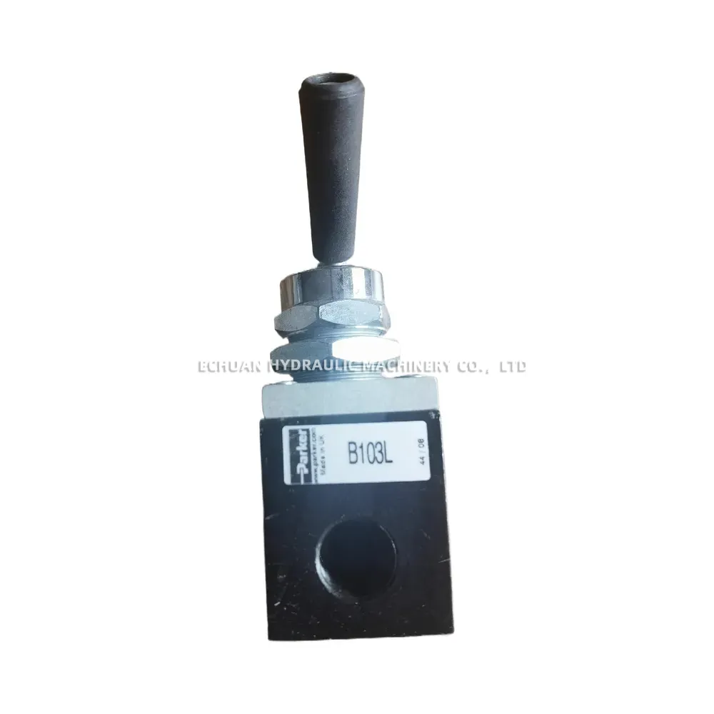 Parker B103L Pneumatic Hand Lever Valve (Manual Toggle Valve)
