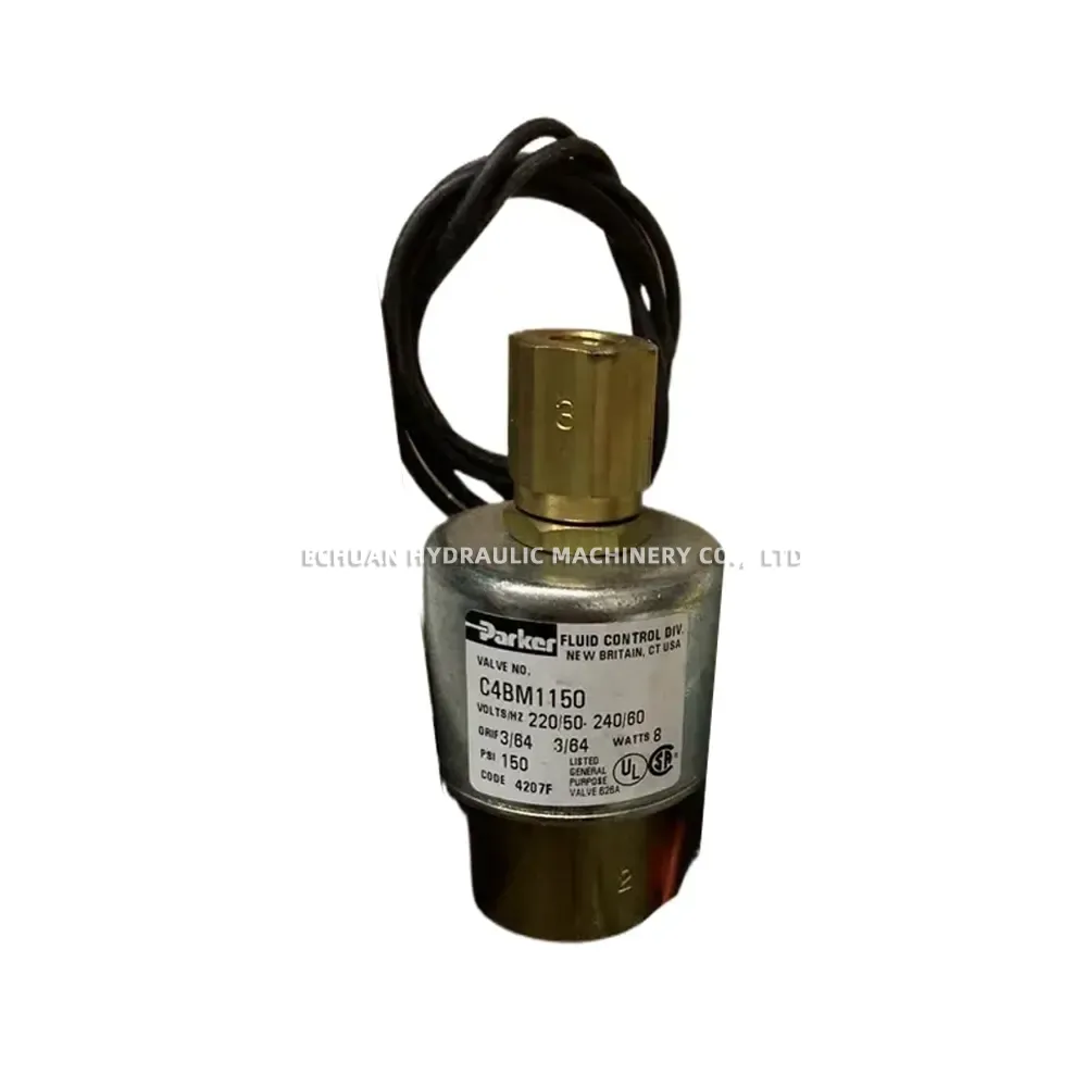 Parker C4BM1150AQ36AJ Solenoid Valve