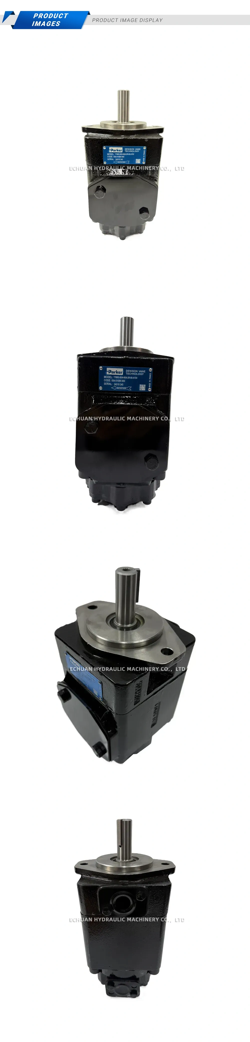 Parker T7BBS-008-00B-2R-00-A100 Hydraulic Vane Pump Description