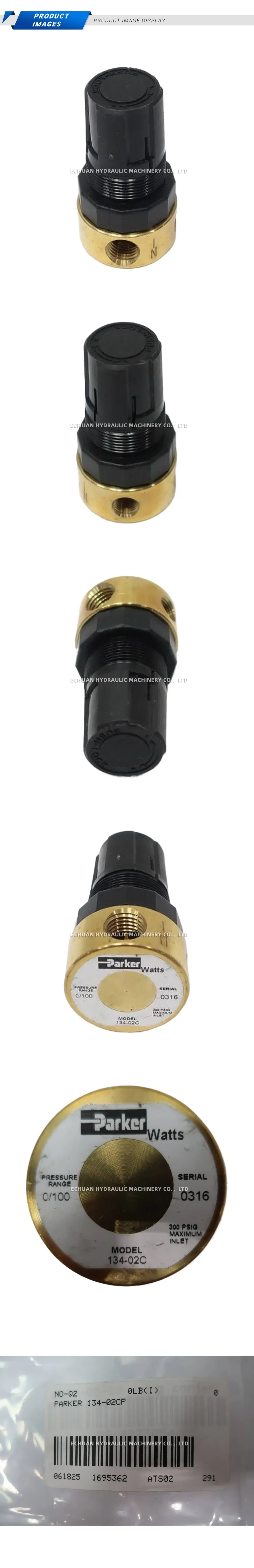 Parker Watts 134-02C Pressure Regulating Valve Description