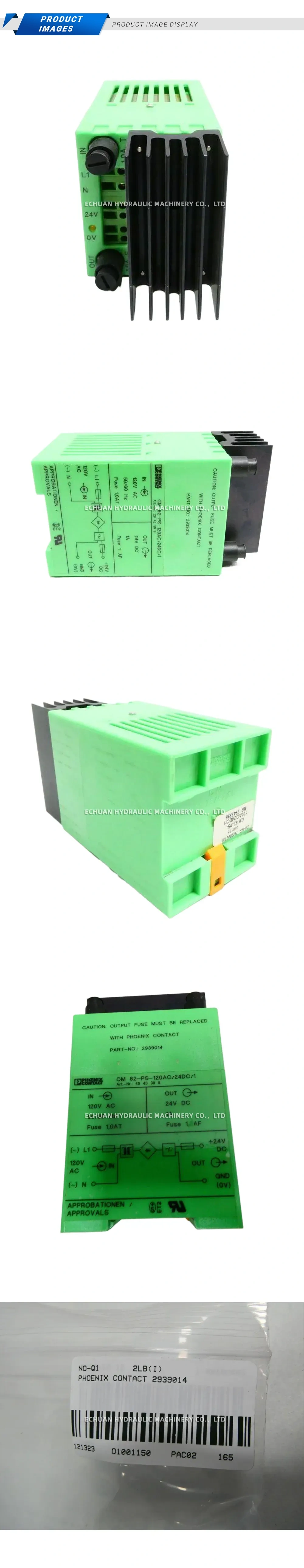 Phoenix Contact CM 62-PS-120AC/24DC/1 Power Supply Module Description