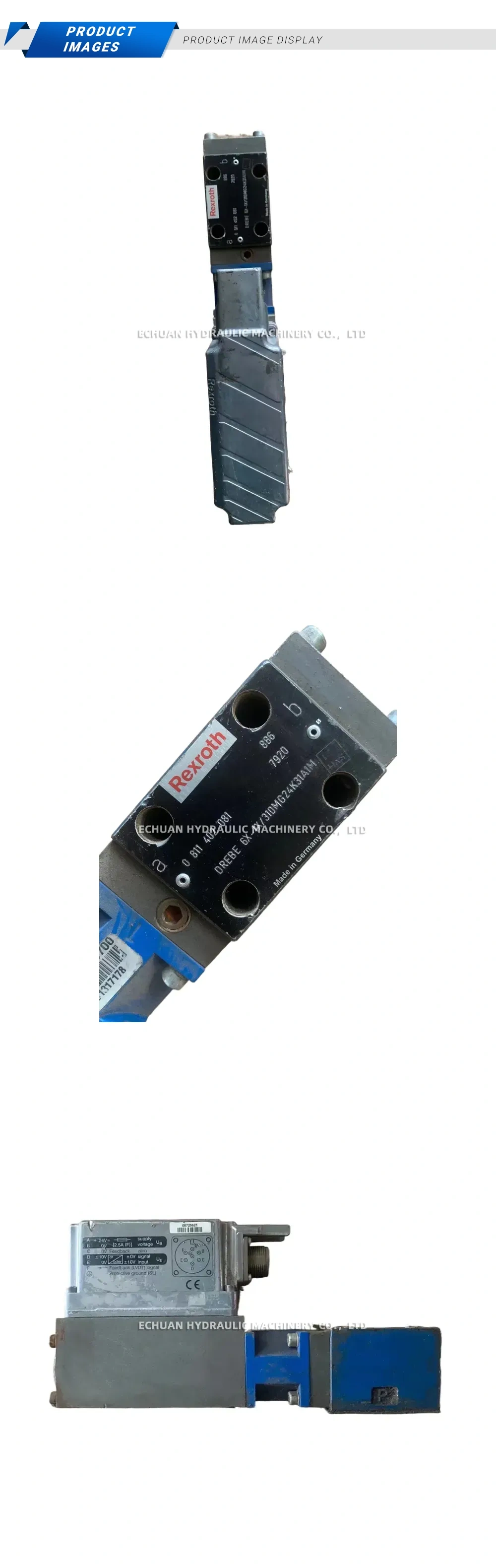 Rexroth 0 811 402 081 Proportional Pressure Reducing Valve Description