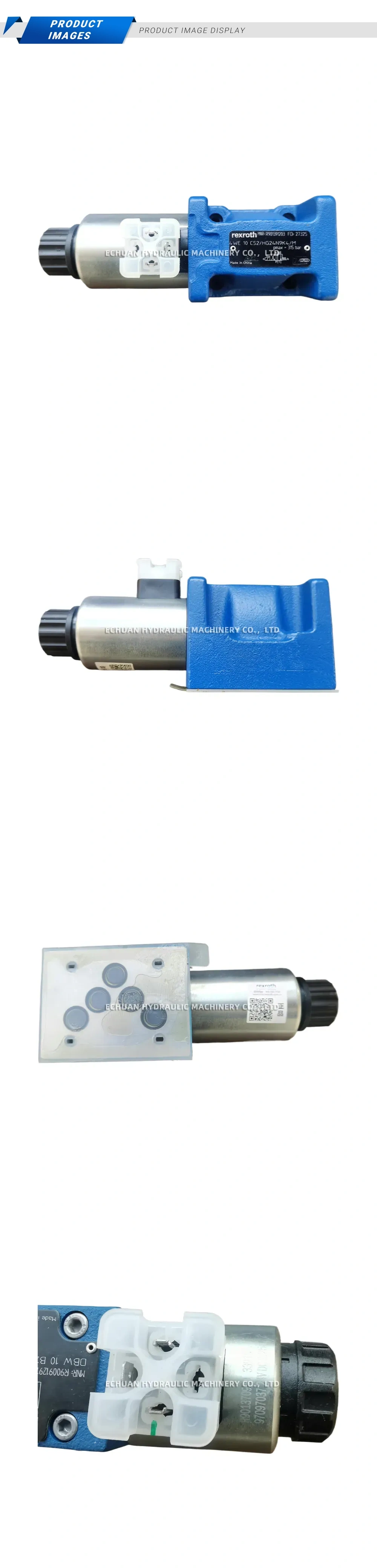 Rexroth 4WE 10 C52/HG24N9K4/M Hydraulic Directional Control Valve Description