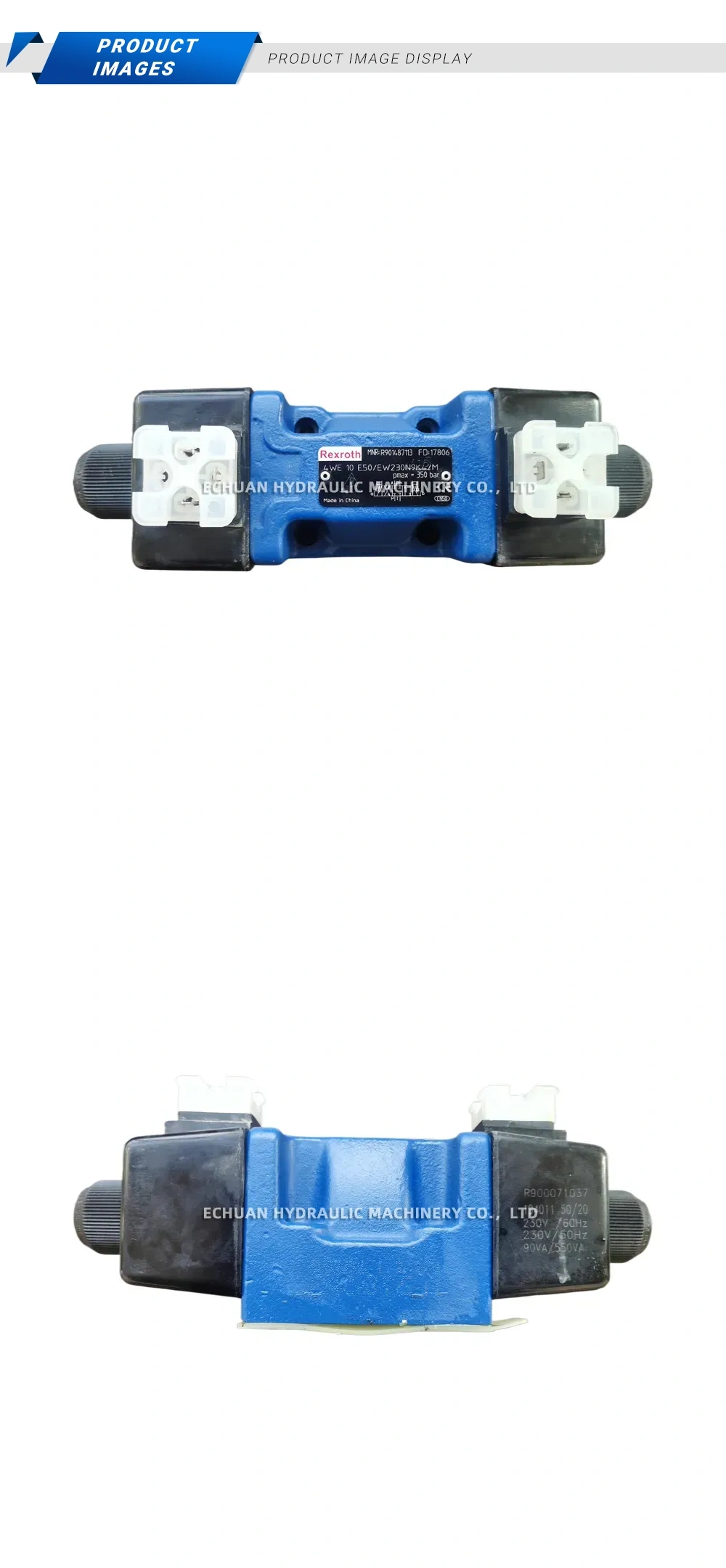 Rexroth 4WE 10 E50/EW230N9K4/M Directional Control Valve Description