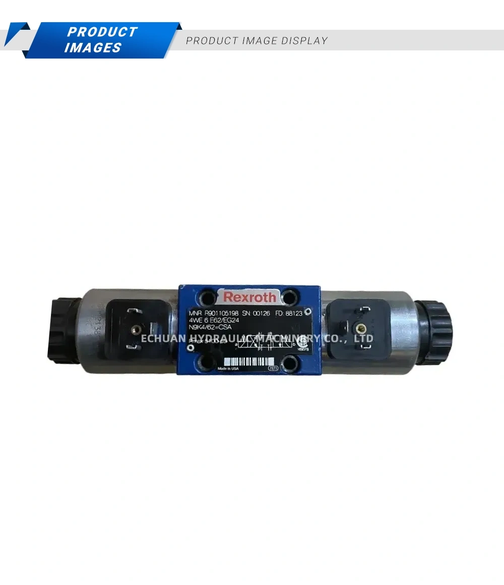 Rexroth 4WE 6 E62/EG24 N9K4/62=CSA (MNR: R901105198) Solenoid Operated Directional Control Valve Description