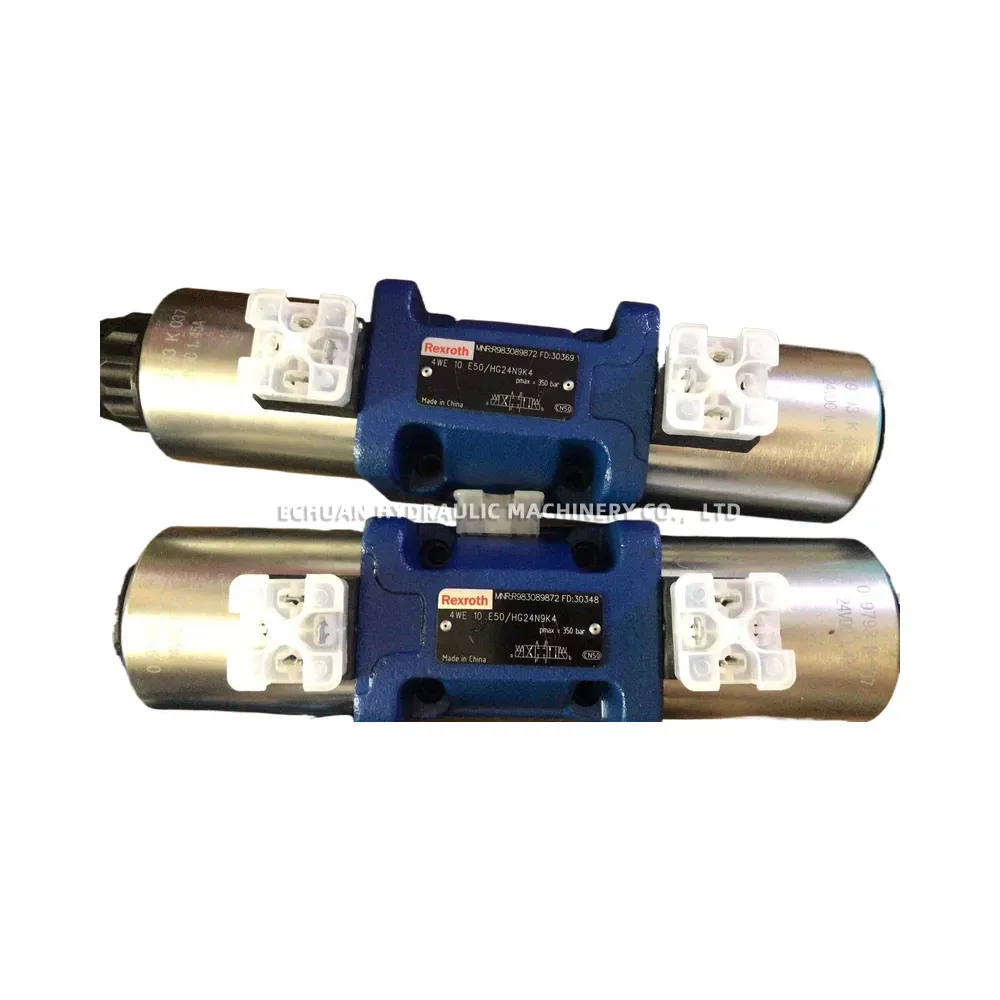 Rexroth 4WE10E50/HG24N9K4 Solenoid Directional Control Valve