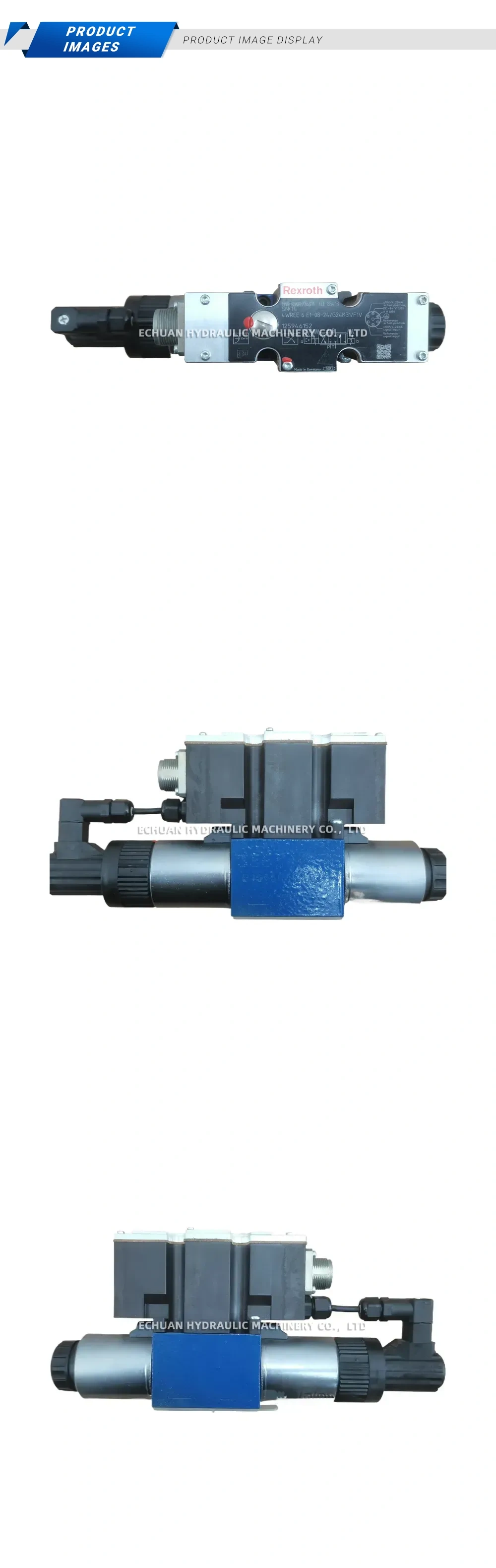 Rexroth 4WREE 6 E1-08-24/G24K31/F1V Proportional Directional Control Valve Description