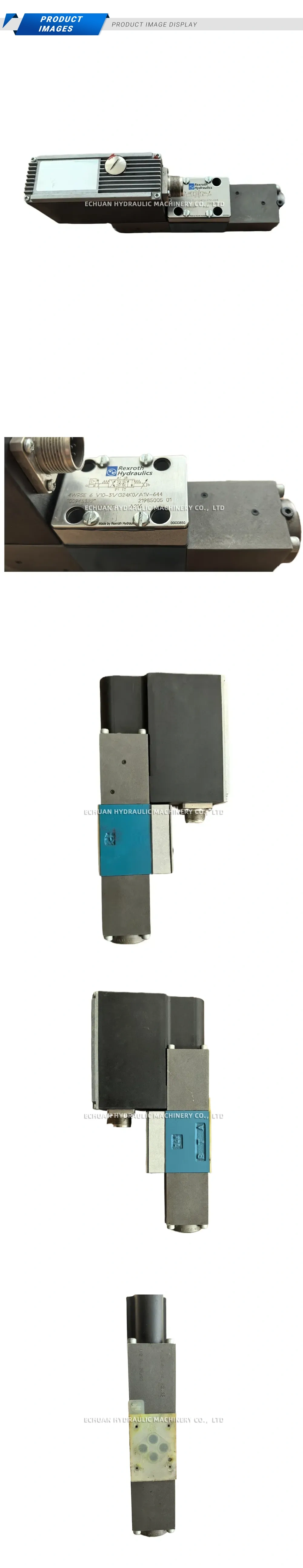 Rexroth 4WRSE 6 V10-3X/G24K0/A1V-644 Servo-Proportional Directional Control Valve Description