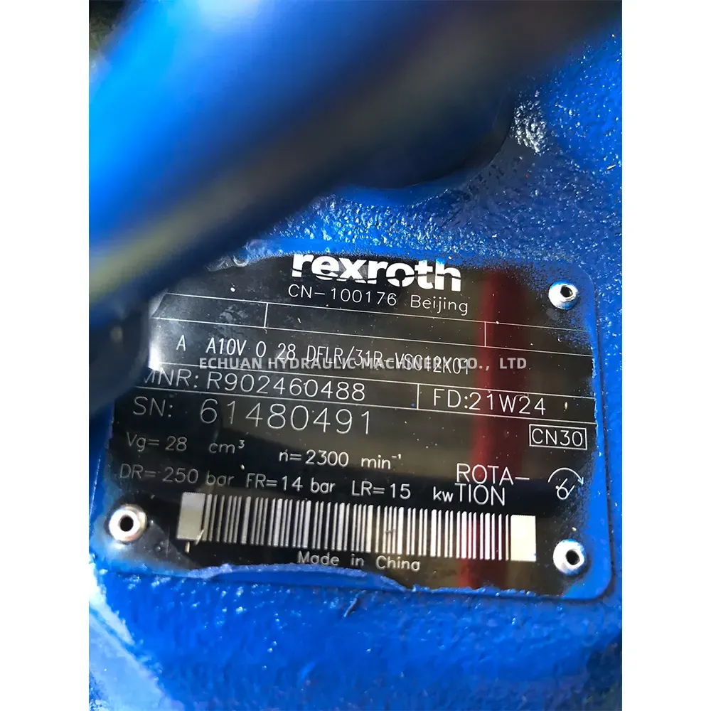 Rexroth A10VO28DFLR/31R-VSC12K01 Axial Piston Variable Pump (Hydraulic Pump)