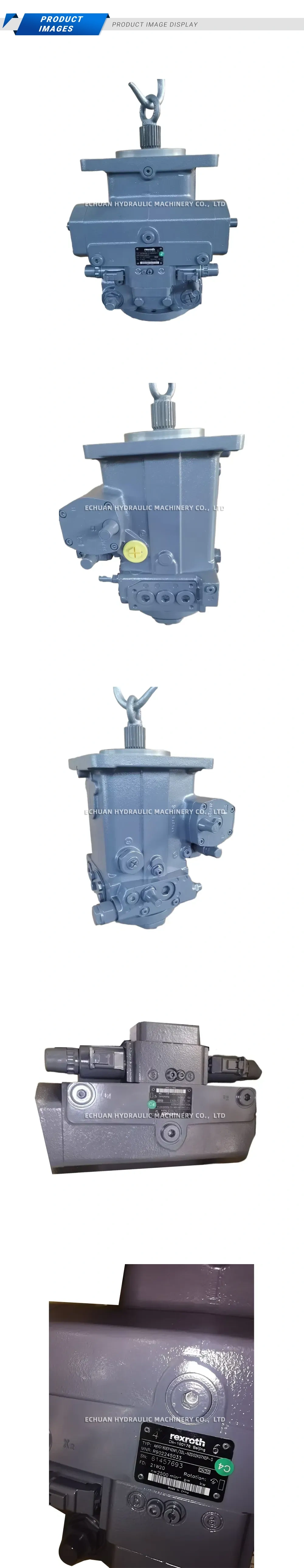 Rexroth A6VM160EP2D1H/63L-VZD027BGP-S Variable Displacement Axial Piston Motor Description