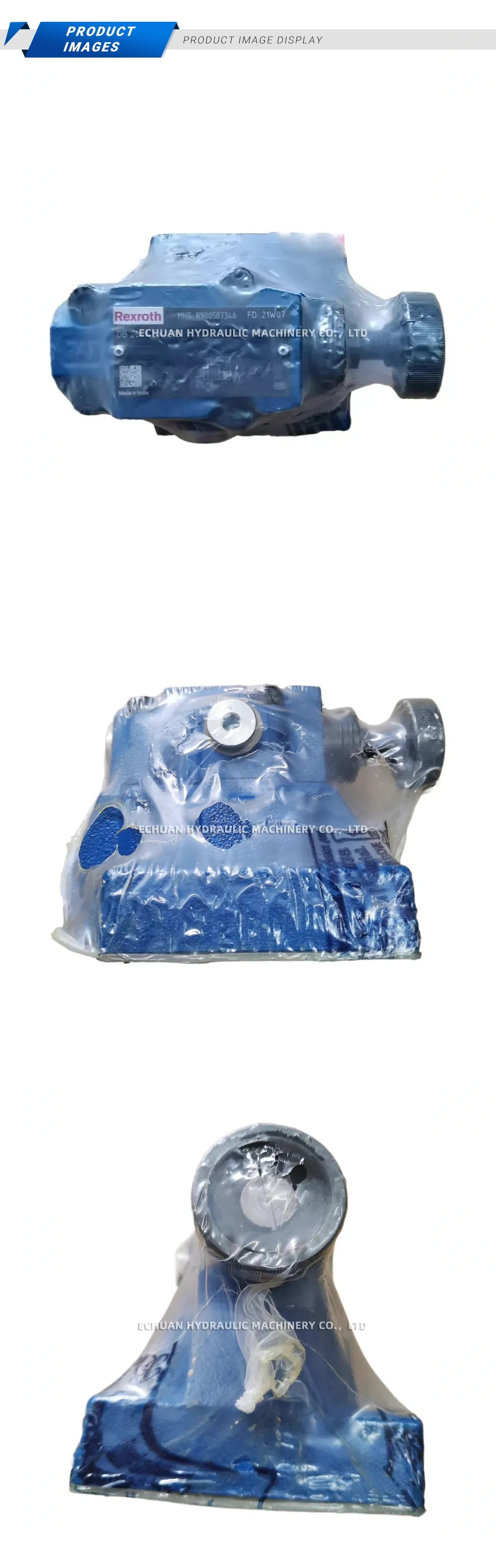 Rexroth DB 20-1 5X/315 Hydraulic Pressure Relief Valve Description