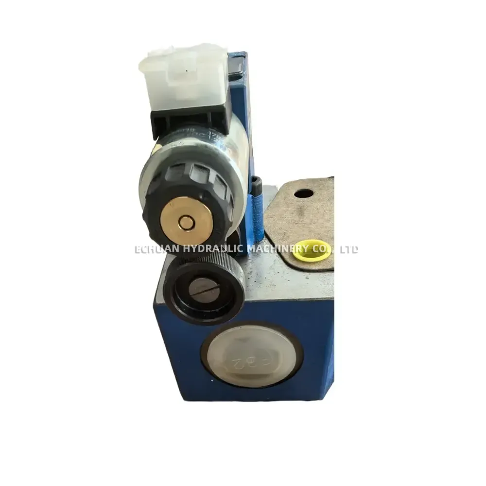 Rexroth DBAW 40 BH1N1X/150-6EG24N9K4-E Hydraulic Safety Valve Block (Pilot-operated Pressure Relief Valve with Solenoid Unloading)