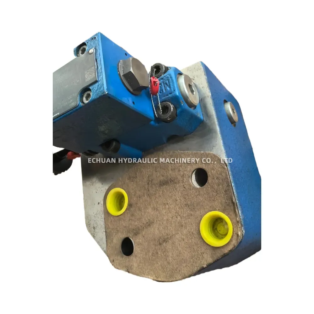 Rexroth DBAW 40 BH1N1X/150-6EG24N9K4-E Hydraulic Safety Valve Block (Pilot-operated Pressure Relief Valve with Solenoid Unloading)