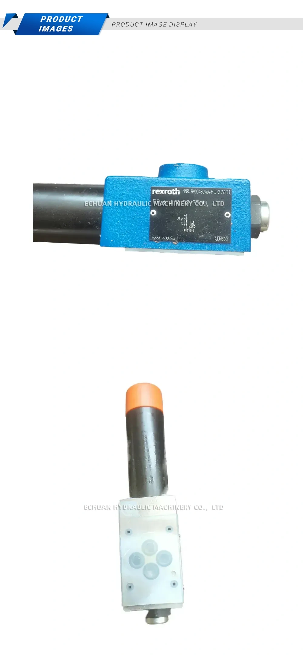 Rexroth DR 6 DP2-53/75YM Hydraulic Pressure Reducing Valve Description