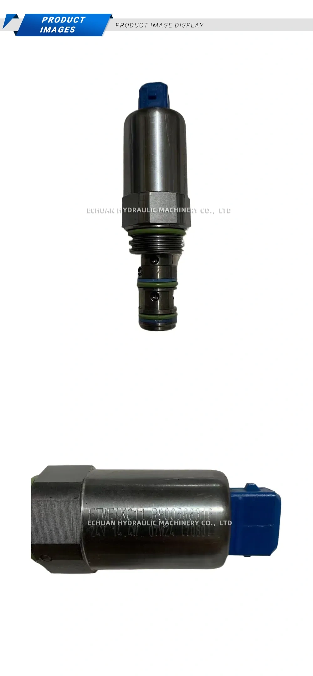 Rexroth FTWE4KC11 R900568316 Proportional Solenoid Valve Description