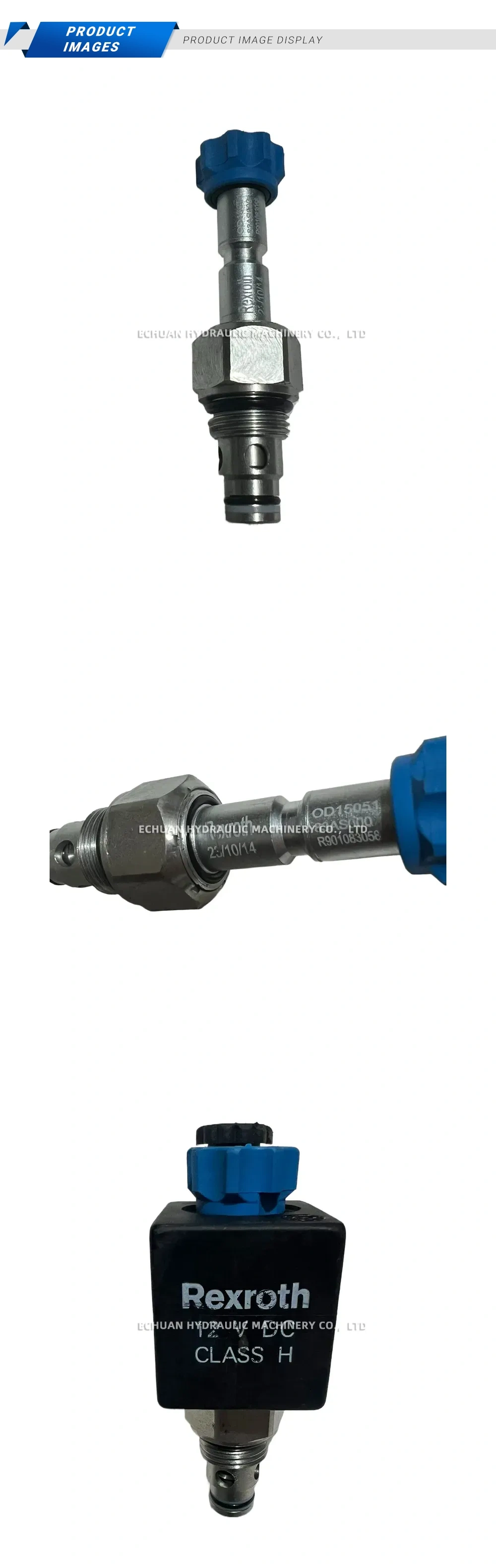 Rexroth OD1505183AS000 / R901083058 Hydraulic Solenoid Cartridge Valve Description