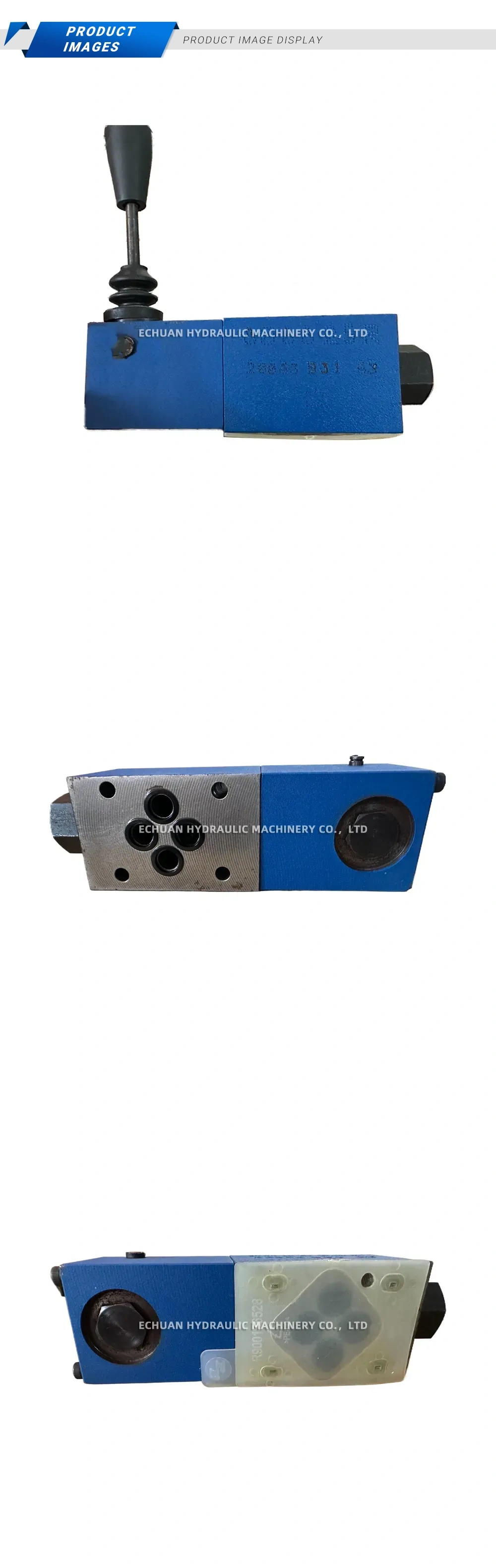 Rexroth R900156528 Hand Lever Operated Directional Valve Description