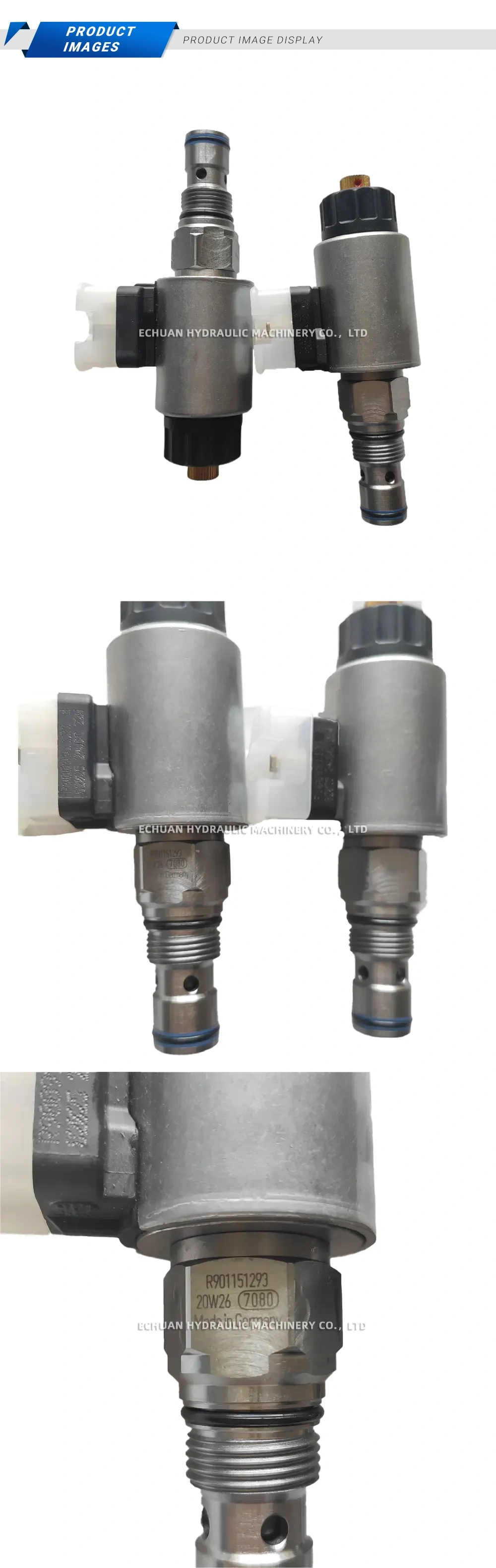 Rexroth R901151293 Hydraulic Pressure Relief Valve Description
