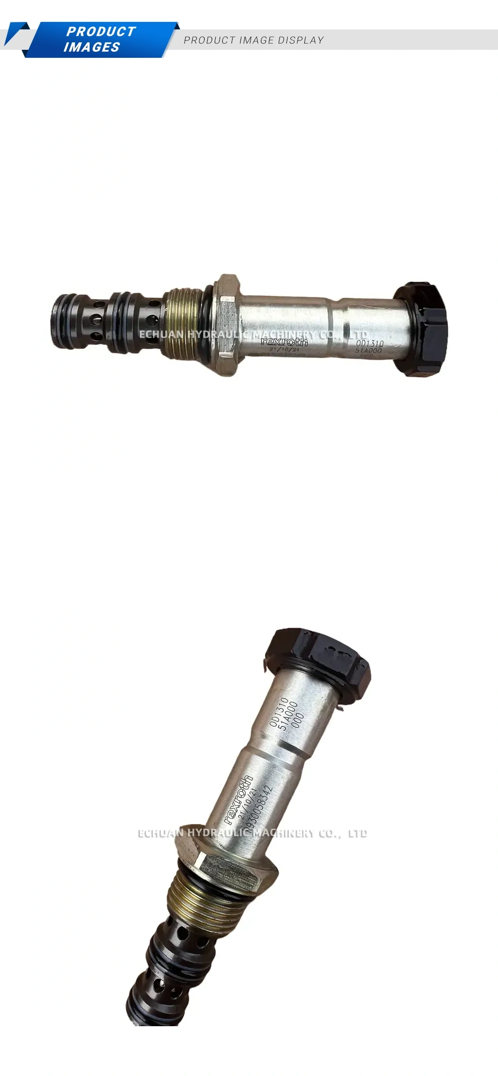 Rexroth R930058342 / OD131051A000000 Hydraulic Screw-in Cartridge Valve Description