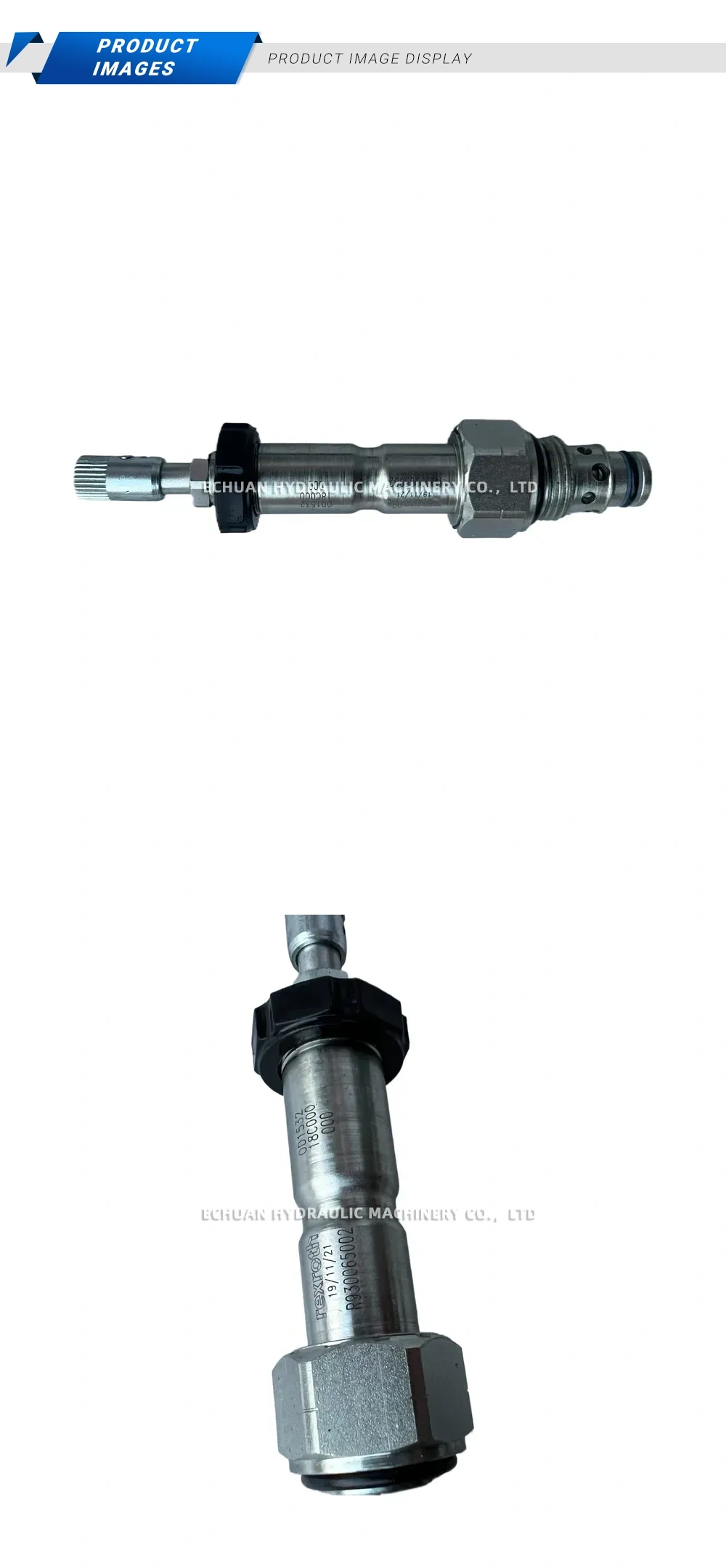 Rexroth R930065002 / OD153218C000000 Hydraulic Cartridge Valve Description