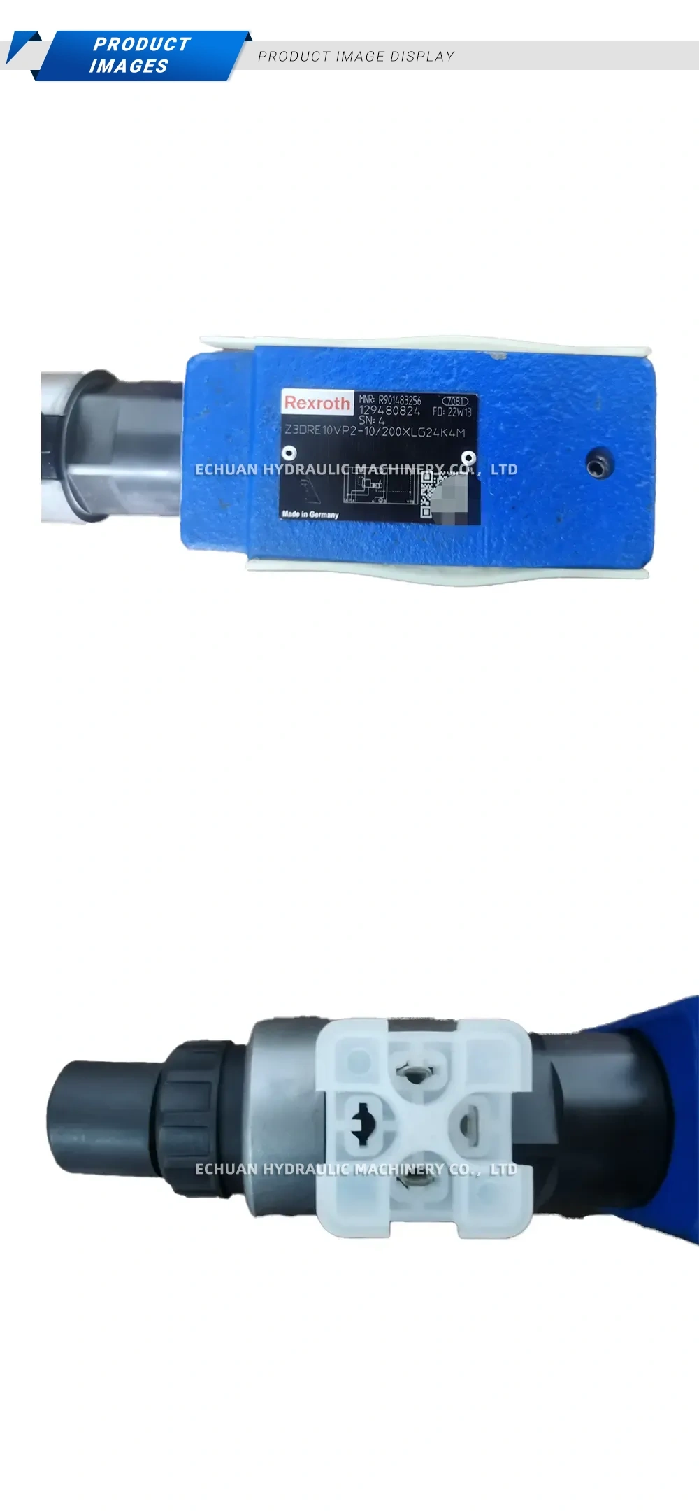 Rexroth Z3DRE 10 VP2-10/200X LG24K4M Proportional Pressure Reducing Valve Description
