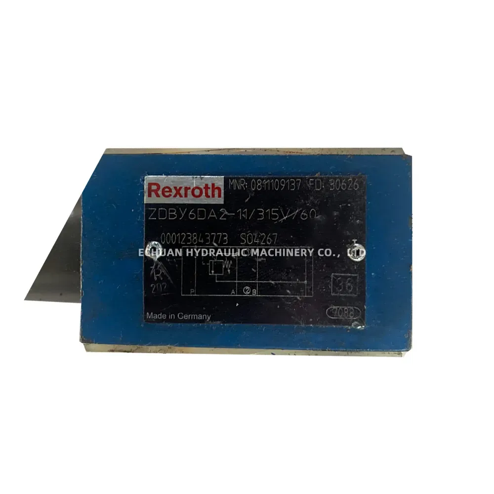 Rexroth ZDBY6DA2-1X/315Y/60 Hydraulic Pressure Relief Valve