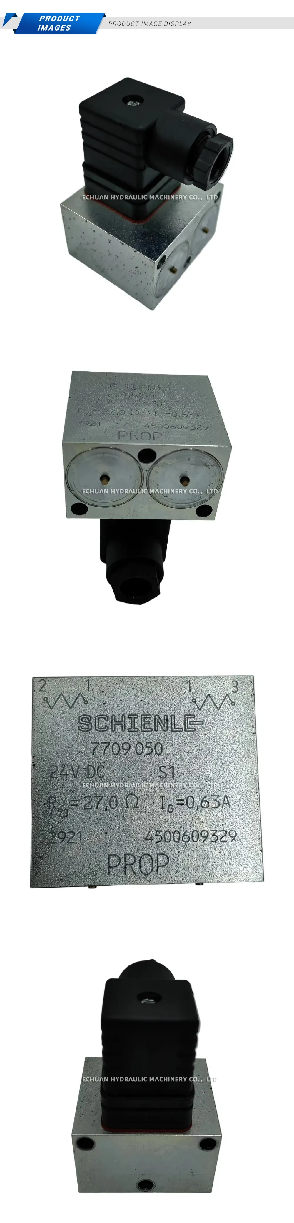 SCHIENLE 7709050 Proportional Valve Description