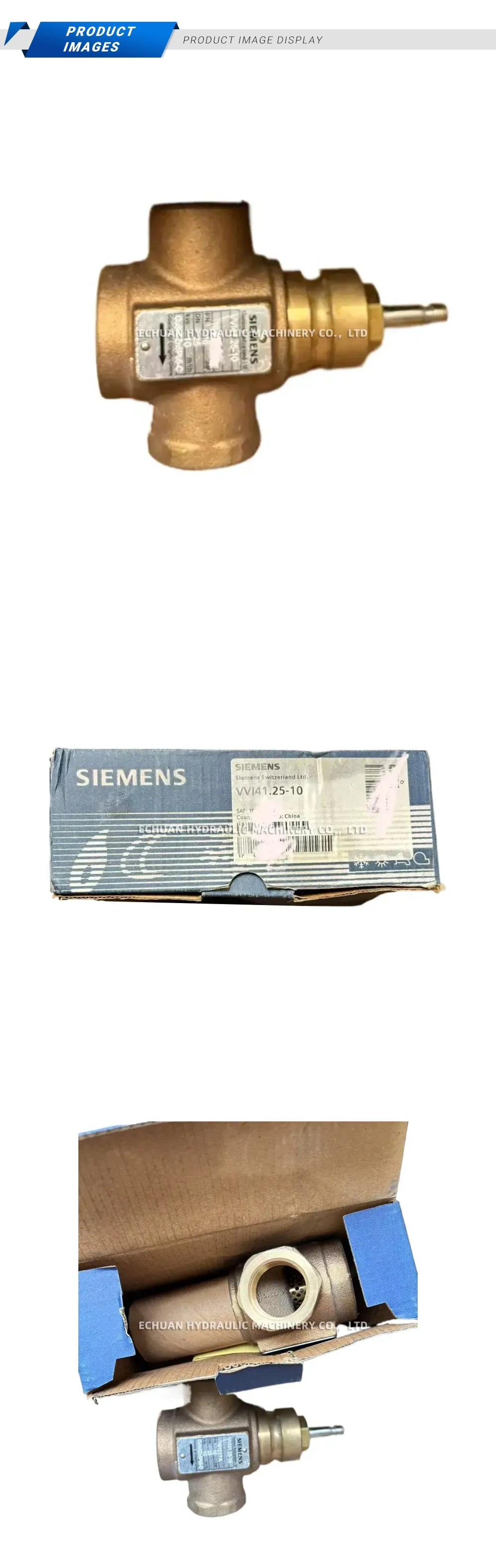 SIEMENS VVI41.25-10 Two-way Ball Valve Description