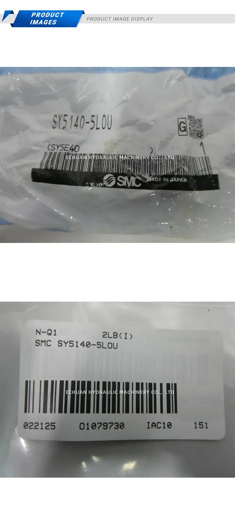 SMC SY5140-5LOU Solenoid Valve Description